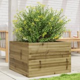 Cumpara ieftin Jardinieră de grădină, 70x70x45,5 cm, lemn de pin impregnat
