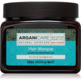 Arganicare Argan Oil &amp; Shea Butter Hair Masque masca hranitoare pentru păr uscat și deteriorat 500 ml