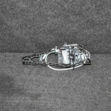 Cadru m&acirc;ner interior ușă st&acirc;nga spate BMW 3 F30, F80 2013 OEM: 72598367332268 2165370