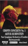 Caseta Arthur Rubinstein &lrm;&ndash; Chopin Concerto No. 1, originala