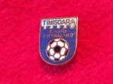 Insigna fotbal - TIMISOARA EXPO FOTBAL`82