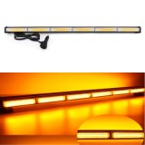 Cumpara ieftin BZRSH Bara Girofar LED 89cm , 6 Module Stroboscop 108W, Lumina Galbena IP65