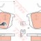 Set placute frana,frana disc MITSUBISHI COLT VI (Z3, Z2) (2002 - 2012) TRW GDB1314