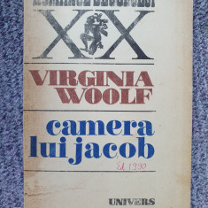 CAMERA LUI JACOB-VIRGINIA WOOLF, 1990, 182 pag, stare f buna
