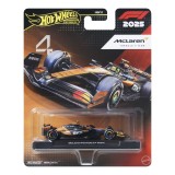 HOT WHEELS PREMIUM REAL RIDERS FORMULA 1 2024 MASINUTA METALICA MCLAREN FORMULA