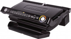 Gratar electric Tefal OptiGrill+ XL GC722834, 2000W, indicator gatire, 9 programe, senzor automat, placi detasabile, Negru foto