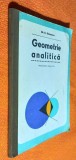 Geometrie analitica Manual pentru clasa a XI-a - Gh. D. Simionescu 1979, Clasa 11, Matematica