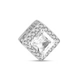 Cumpara ieftin Charm/talisman argint 925, JW1162, model romb, placat cu rodiu