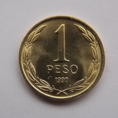 1 PESO 1990 CHILE-XF