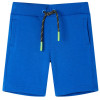 Pantaloni pentru copii cu snur, albastru, 128 GartenMobel Dekor, vidaXL