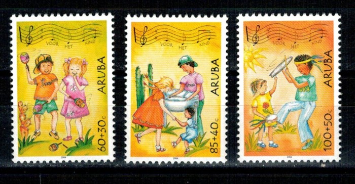 Aruba 2004 - Pentru copii, serie neuzata