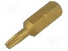 Capat de &amp;#351;urubelni&amp;#355;a, Torx&reg;, TX10, fixare 1/4&quot; (C6,3mm), {{Numar produse in ambalaj}}, C.K - T4557TIN 10