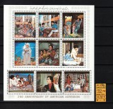 Libia, 1988 | Un an de la agresiunea americană asupra Libiei | Bloc MNH | aph