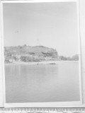 Bnk foto Fotografie pe Dunare - zona Orsova Tekija - cca 1965, Alb-Negru, Romania de la 1950, Cladiri