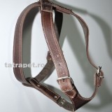 Ham piele reglabil 85 &ndash; 95 cm Nr 4 maro