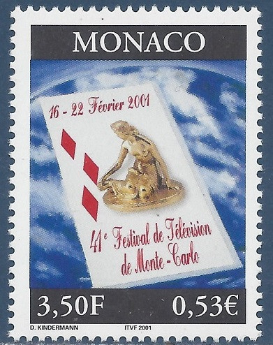 C4256 - Monaco 2001 - Festival neuzat,perfecta stare