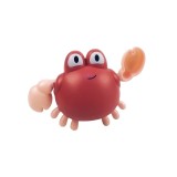 Jucarie de baie pentru copii, flippy, crab rosu