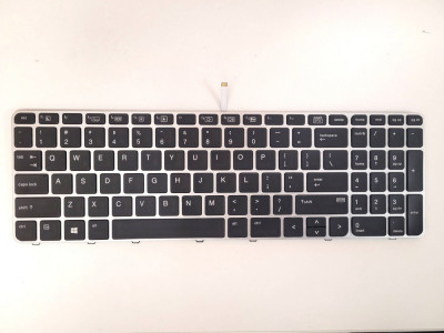 Tastatura compatibila Laptop, HP, Zbook 15U G3, iluminata, layout US foto