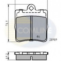 Set placute frana,frana disc MERCEDES E-CLASS (W210) (1995 - 2003) COMLINE CBP0454