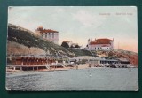 Carte postala Constanta Baile din Oras 1910, Circulata, Printata