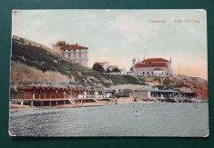 carte postala Constanta Baile din Oras 1910