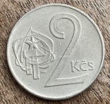 C50 - Moneda foarte veche - Cehoslovacia - 2 kororane - 1973
