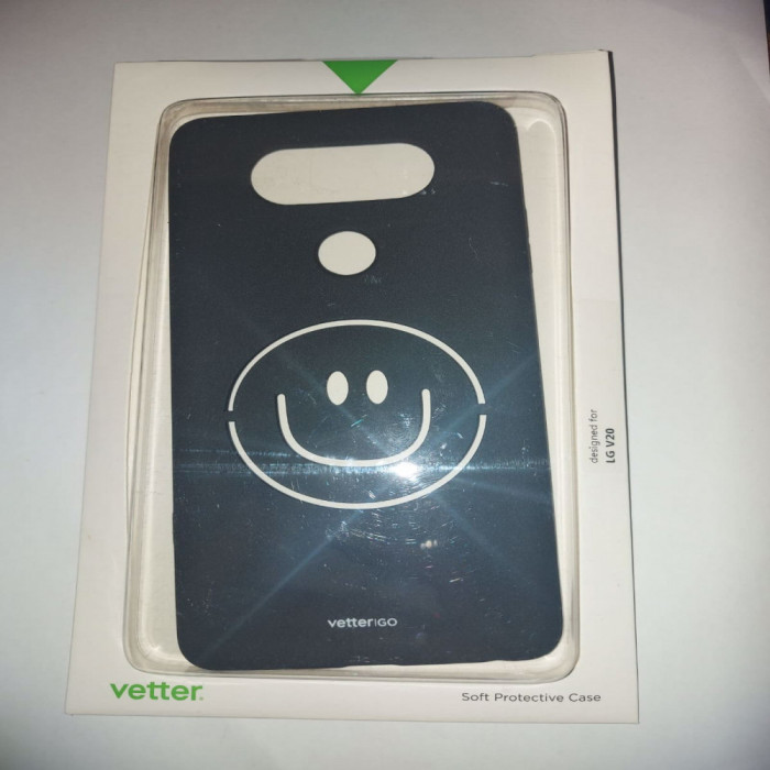 Husa Lg V20 model smiley silicon