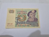 bancnota suedia 5 k 1973