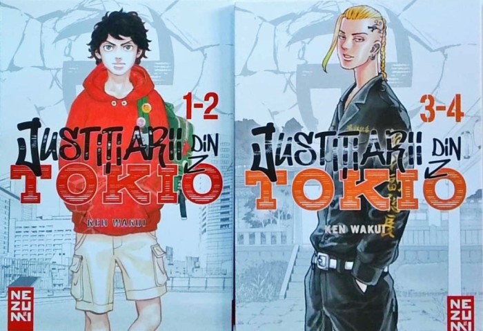 Ken Wakui - Justitiarii din Tokio, 2 volume (partile 1-2 si 3-4)