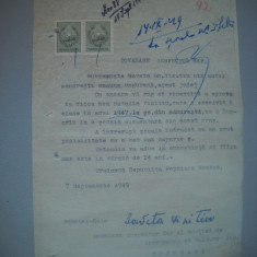 HOPCT DOCUMENT VECHI FISCALIZAT 409 SCOALA COMUNA MANDRESTI -JUD BOTOSANI 1949