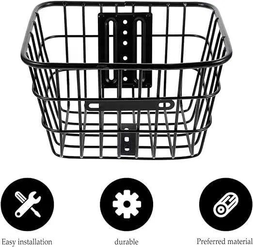 Cos de cumparaturi frontal scutere electrice bicicleta trotinete