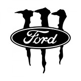 Cumpara ieftin Sticker Ford Monster