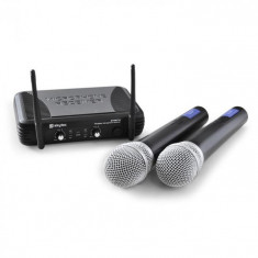 Skytec Microfon fara fir set Skytec STWM722 cu 2 mic fara fir UHF foto