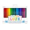 Carioci 2 in 1 cu pensula si varf fin, Color Luxe-set de 20