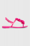 Cumpara ieftin Melissa sandale MELISSA HARMONIC SQUARED GARDEN femei, culoarea roz, M.33563.51311