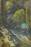 Bucuresti. Gradina Cismigiu. Carte postala circulata