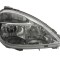 Far Mercedes Clasa A (W168) 08.2000-08.2004 DEPO partea Dreapta, tip bec H4+H7, reglaj pneumatic