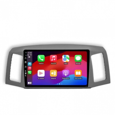 Navigatie Jeep Grand Cherokee (2004-2007) 6GB RAM Android 13 Octacore Slot Sim 4G DSP GPS Wi-FI Carplay Android Auto USB Bluetooth Waze Touchscreen 9 foto