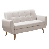 Cumpara ieftin Canapea 2 locuri Decency material textil bej 149x75x86 cm