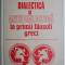 Dialectica si antidialectica la primii filosofi greci. O incercare de reconsiderare &ndash; Ion Batlan