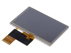 Display TFT 4.3&quot; 480x272 LED 105.5x67.2x4.1mm Touchscreen