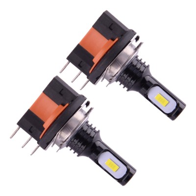 Set 2 x Becuri LED H15 CSP 100w, 6000k,DRL foto