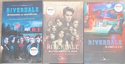 RIVERDALE VOL.1-3 INTOARCEREA LUI SHADOW LAKE, MISTERUL OMULUI DE ARTAR, IN URMA CU O ZI-MICOL OSTOW-248835 foto