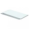 VidaXL Rafturi, 2 buc., 40 x 15 cm, panouri sticlă transparentă 3051553