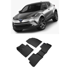 Set covorase auto din cauciuc tip tavita TOYOTA C-HR 3D (2016-2019)