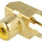 Conector RCA mamă aurit pentru PCB
