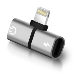Adaptor lightning la 2xLightning Audio&amp;Charging