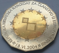 25 Kuna 2004 Croatia, Candidate for EU, tiraj 30.000, km#78 foto