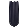 Vaza Ceramica Decorativa Neagra 20cm, Model Zimtat, Stil Vintage, Vaza Podea, Interior, Decoratiune Eleganta