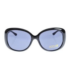 Ochelari de soare negri cu lentile albastre si protectie UV 400